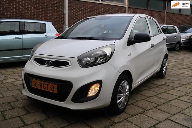 Wit Gebruikt 2011 Kia Picanto Hatchback | € 4.500 (Eerlijke prijs) - Afbeelding 1/4