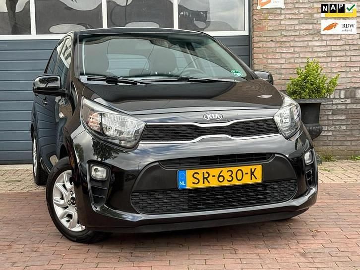 Zwart Gebruikt 2018 Kia Picanto Hatchback | € 7.440 (Eerlijke prijs) - Afbeelding 1/4