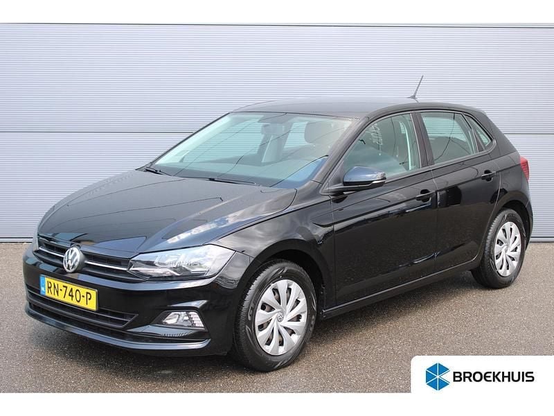 Zwart Gebruikt 2018 VW Polo Comfortline Hatchback | € 9.395 (Eerlijke prijs) - Afbeelding 1/4