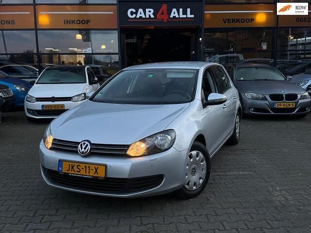 Grijs Gebruikt 2009 VW Golf VI Highline Hatchback | € 5.450 (Goede deal) - Afbeelding 1/4