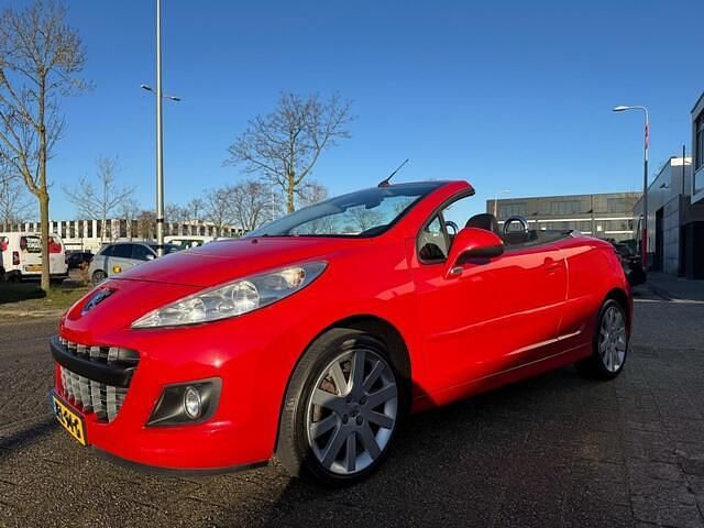Rood Gebruikt 2010 Peugeot 207 Cabriolet | € 4.995 (Eerlijke prijs) - Afbeelding 1/4