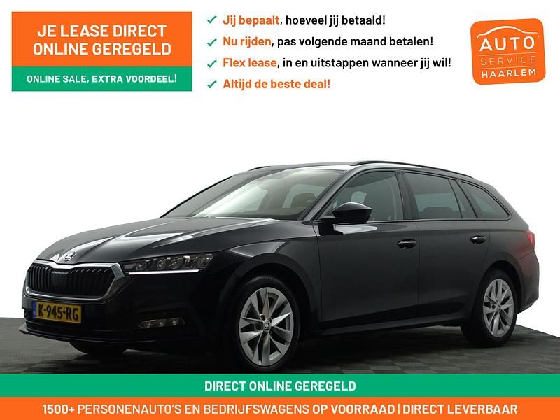 Zwart metallic Gebruikt 2021 Skoda Octavia Business Line Stationwagen | € 22.900 - Afbeelding 1/4