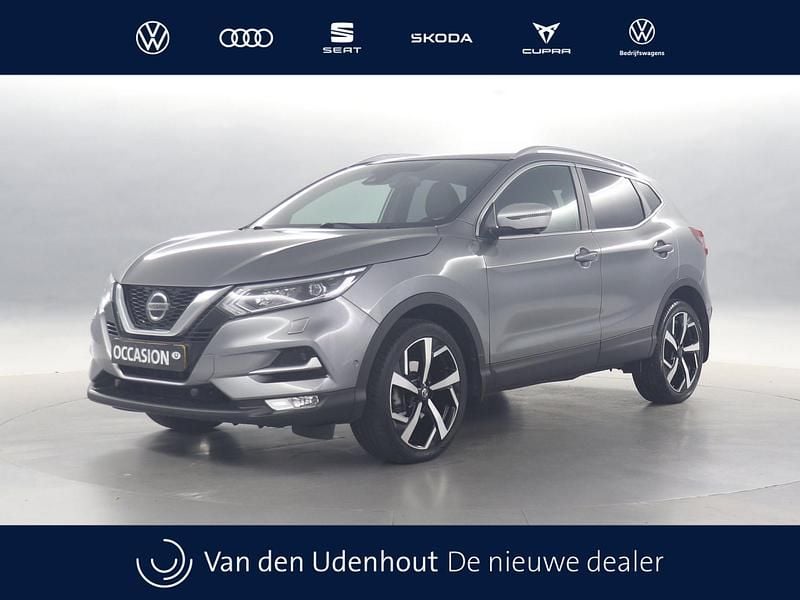 Grijs Gebruikt 2018 Nissan Qashqai Tekna+ SUV | € 15.450 (Eerlijke prijs) - Afbeelding 1/4