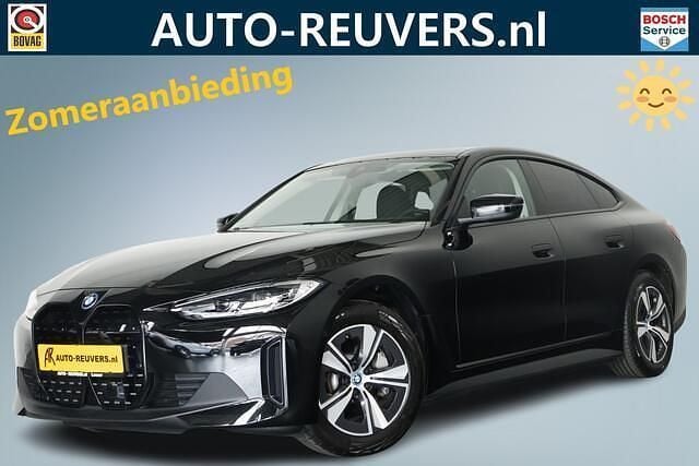 Zwart Gebruikt 2022 BMW i4 Comfort Edition Sedan | € 38.900 (Super prijs) - Afbeelding 1/4