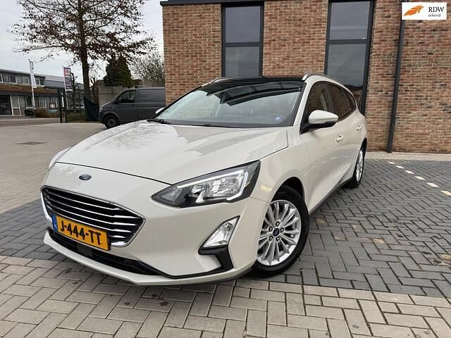 Wit Gebruikt 2020 Ford Focus Business Edition Stationwagen | € 8.450 (Goede deal) - Afbeelding 1/4