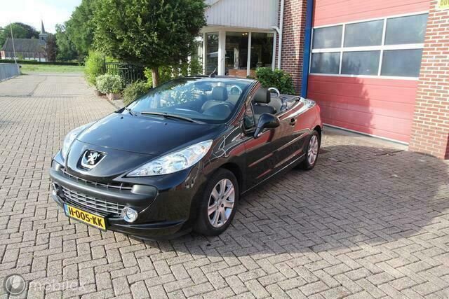 Zwart Gebruikt 2009 Peugeot 207 CC Cabriolet | € 4.750 (Eerlijke prijs) - Afbeelding 1/4