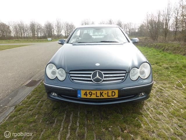 Occasion Mercedes CLK240 Elegance 170 PK (125 kW) 2003 Blauw Coupé