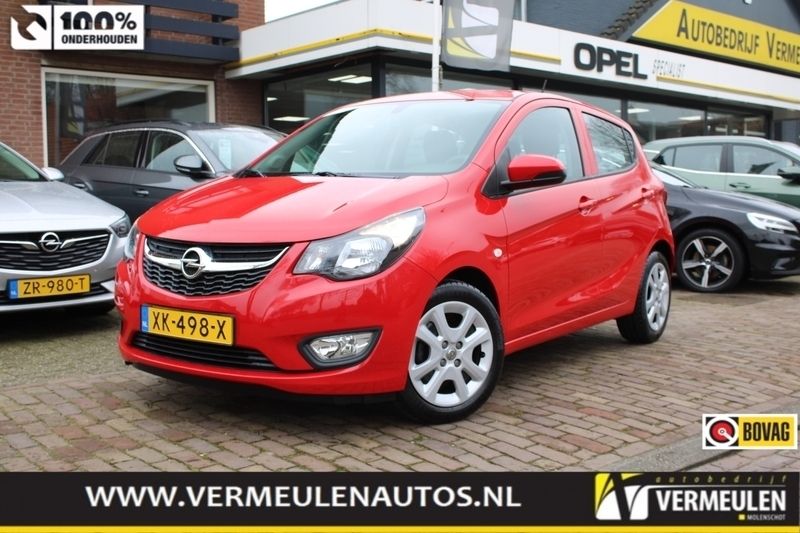 Rood Gebruikt 2019 Opel Karl Edition+ Hatchback | € 9.450 (Goede deal) - Afbeelding 1/4