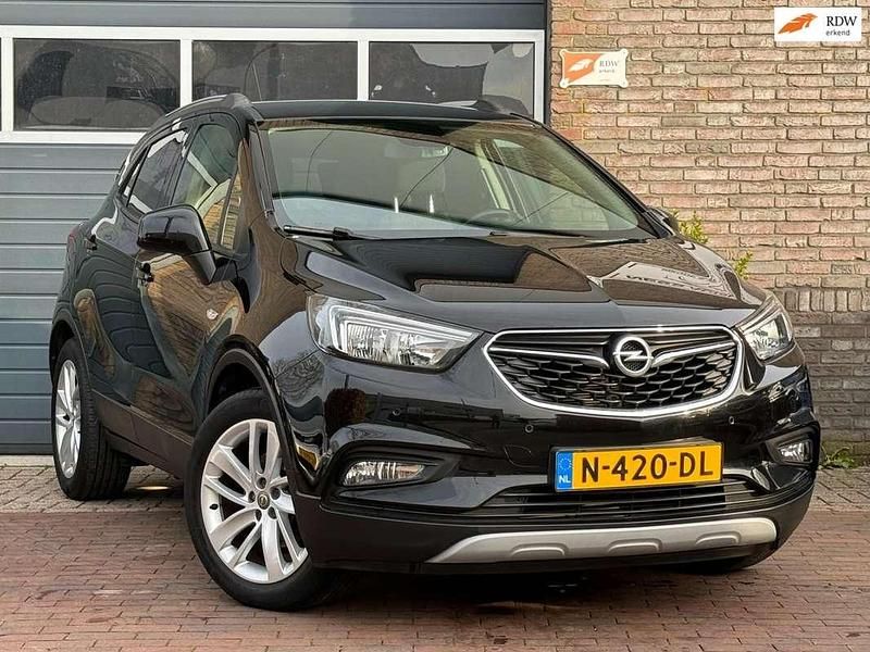 Zwart Gebruikt 2018 Opel Mokka X Edition SUV | € 12.940 (Super prijs) - Afbeelding 1/4