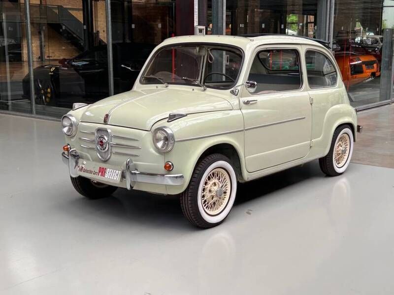 Groen Gebruikt 1959 Fiat 600 Sedan | € 21.800 - Afbeelding 1/4