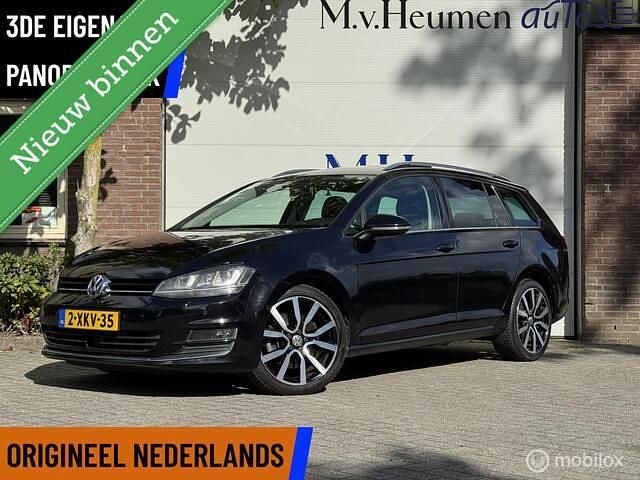 Zwart Gebruikt 2014 VW Golf VII Highline Stationwagen | € 9.999 (Goede deal) - Afbeelding 1/4