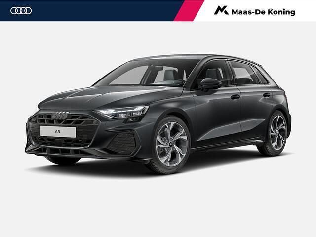 Grijs Gebruikt 2024 Audi A3 Sportback S-Line Hatchback | € 43.750 - Afbeelding 1/4