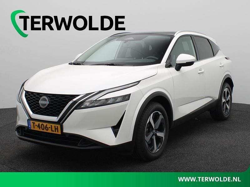 Wit Gebruikt 2023 Nissan Qashqai N-Connecta SUV | € 30.340 (Eerlijke prijs) - Afbeelding 1/4