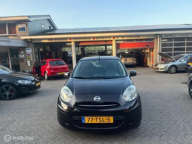 Occasion Nissan Micra S 98 PK (72 kW) 2012 Paars Hatchback