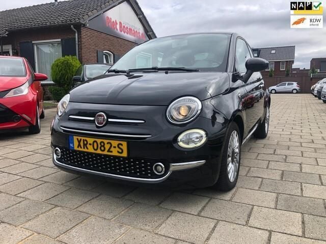 Zwart Gebruikt 2017 Fiat 500 Sport Hatchback | € 8.940 (Goede deal) - Afbeelding 1/4