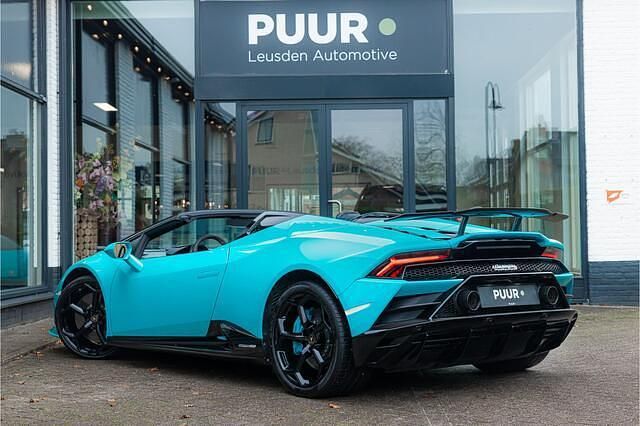 Occasion Lamborghini Huracán 640 PK (470 kW) 2020 Blauw Cabriolet