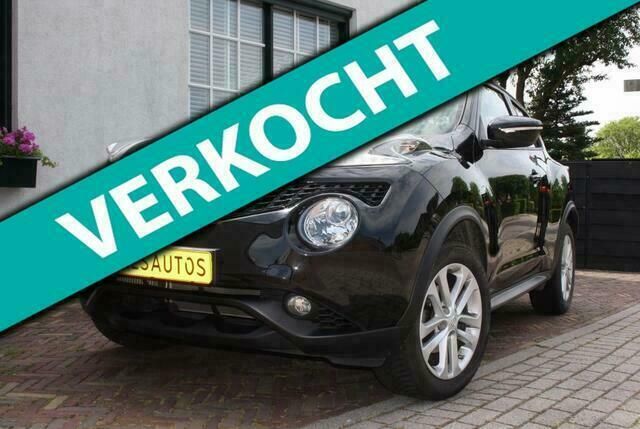 Zwart Gebruikt 2016 Nissan Juke N-Connecta SUV | € 12.899 (Eerlijke prijs) - Afbeelding 1/4