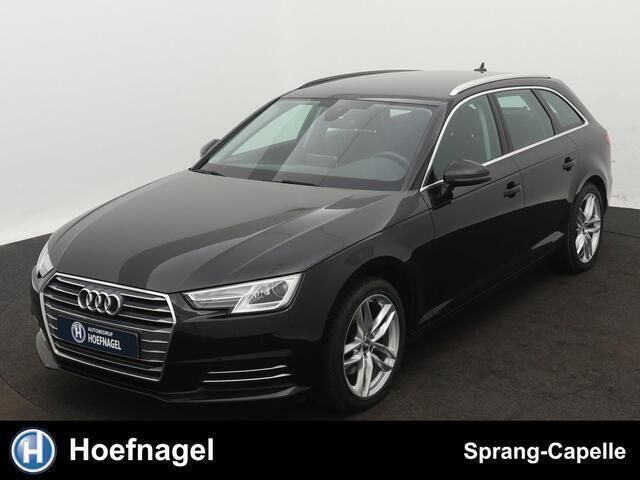 Zwart, metallic lak Gebruikt 2018 Audi A4 Design Stationwagen | € 25.500 (Eerlijke prijs) - Afbeelding 1/3
