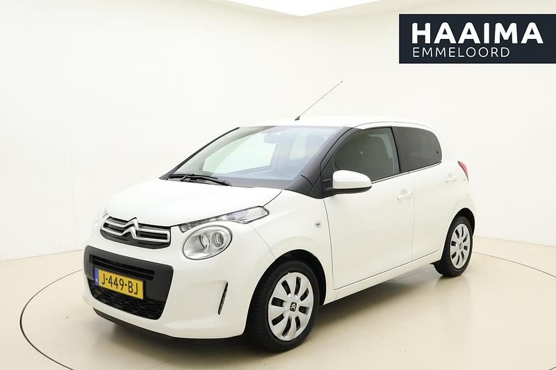 Wit Gebruikt 2020 Citroën C1 Feel Hatchback | € 10.945 (Eerlijke prijs) - Afbeelding 1/4