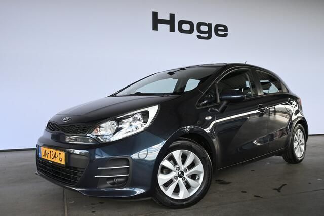 Blauw Gebruikt 2016 Kia Rio Hatchback | € 6.440 (Goede deal) - Afbeelding 1/4