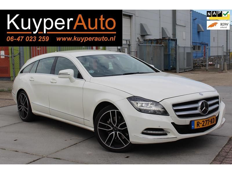 Wit Gebruikt 2012 Mercedes CLS350 Stationwagen | € 12.950 (Goede deal) - Afbeelding 1/4