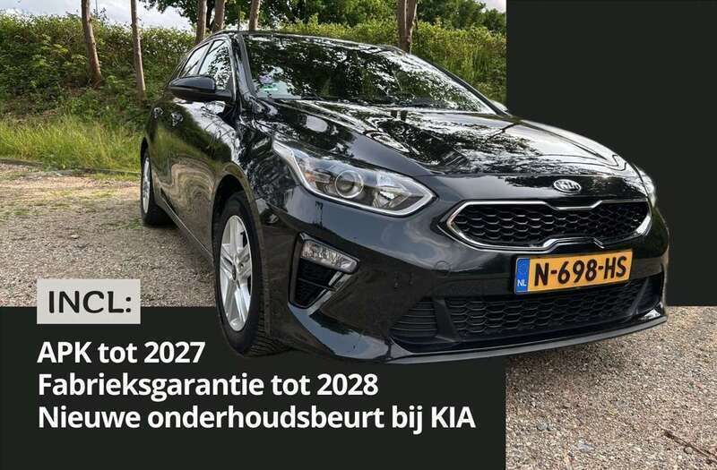 Zwart Gebruikt 2021 Kia Ceed Stationwagen | € 17.500 (Eerlijke prijs) - Afbeelding 1/4