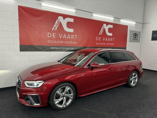 Rood Gebruikt 2021 Audi A4 Advanced Stationwagen | € 33.950 (Eerlijke prijs) - Afbeelding 1/4