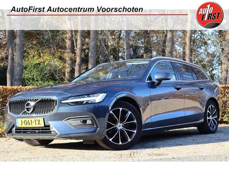 Blauw Gebruikt 2020 Volvo V60 Business Edition Stationwagen | € 27.400 (Super prijs) - Afbeelding 1/4