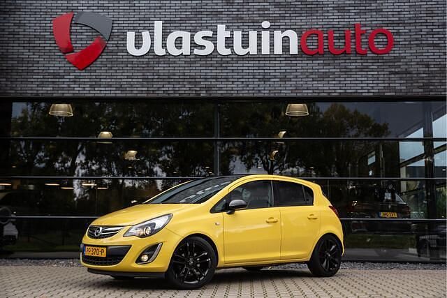 Geel Gebruikt 2014 Opel Corsa Design Edition Hatchback | € 4.950 (Eerlijke prijs) - Afbeelding 1/4