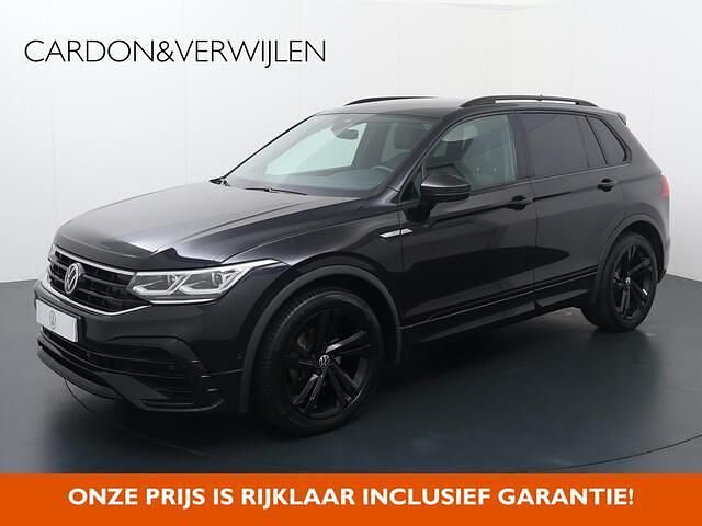 Zwart Occasion 2021 VW Tiguan R-line SUV | € 33.540 (Goede deal) - Afbeelding 1/4