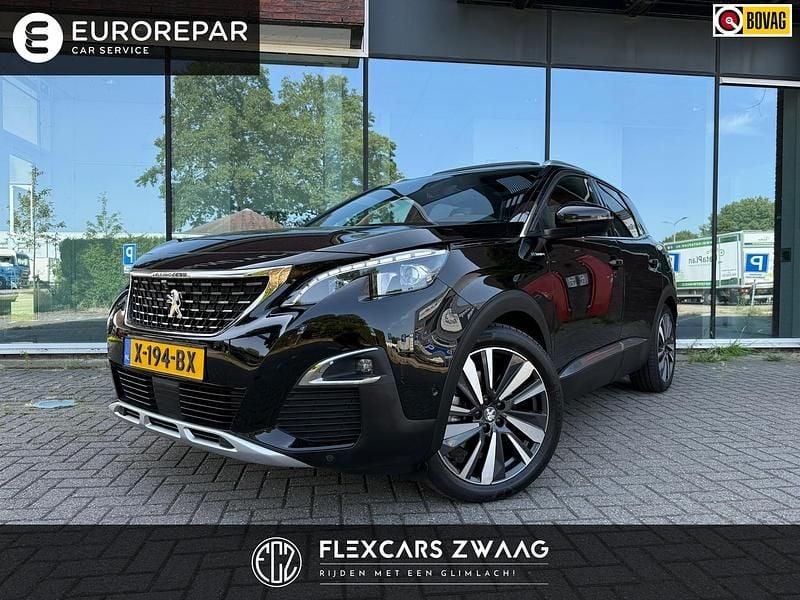 Zwart Gebruikt 2020 Peugeot 3008 Business-Line SUV | € 21.900 (Goede deal) - Afbeelding 1/4