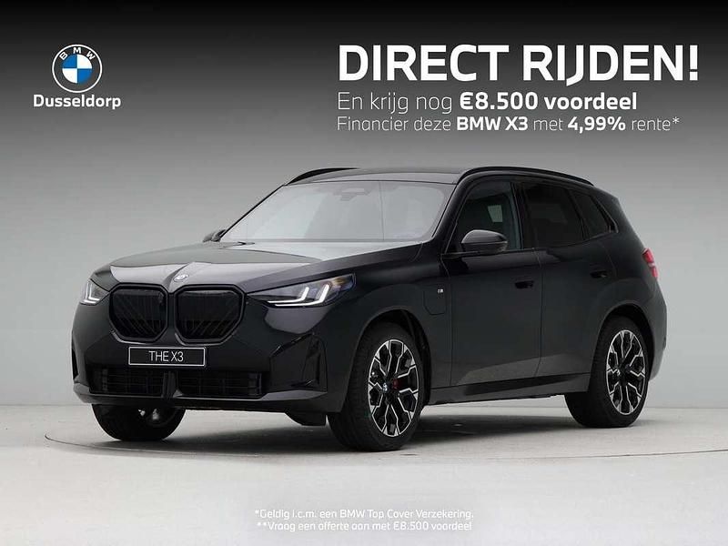 Zwart Nieuw 2025 BMW X3 Comfort Edition SUV | € 84.830 (Eerlijke prijs) - Afbeelding 1/4