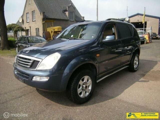 Blauw Gebruikt 2003 Ssangyong Rexton SUV | € 1.950 (Iets duurder) - Afbeelding 1/4