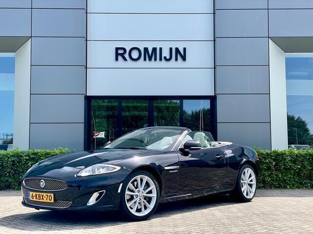 Zwart, metallic lak Gebruikt 2013 Jaguar XK Portfolio Cabriolet | € 52.500 - Afbeelding 1/4