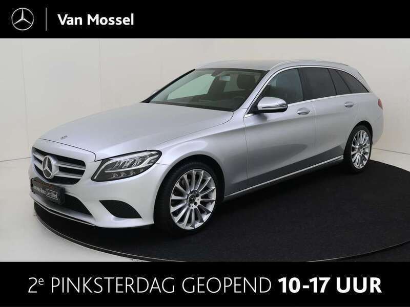 Grijs, metallic lak Gebruikt 2019 Mercedes C200 Advantage Stationwagen | € 27.940 (Eerlijke prijs) - Afbeelding 1/4