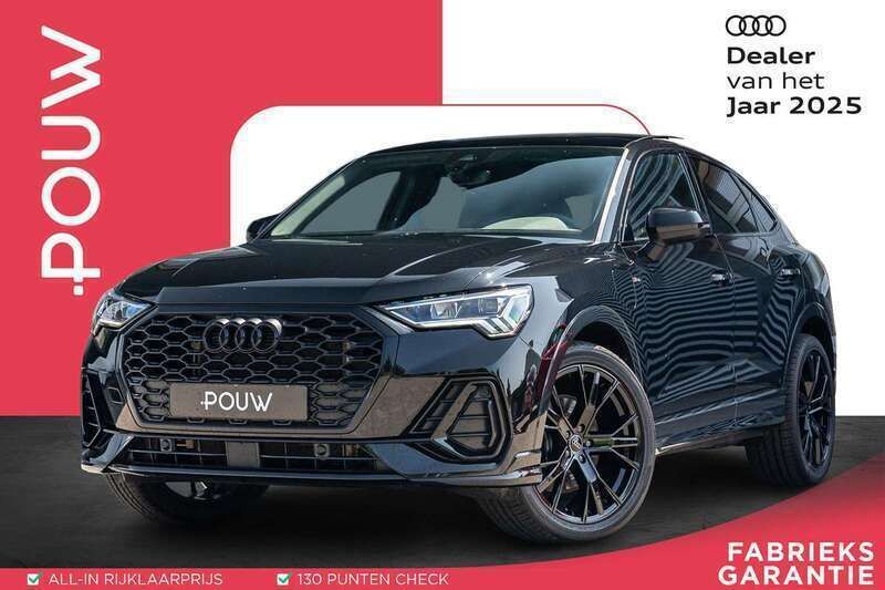 Zwart Gebruikt 2021 Audi Q3 Sportback Ambiente SUV | € 44.750 (Duur) - Afbeelding 1/4