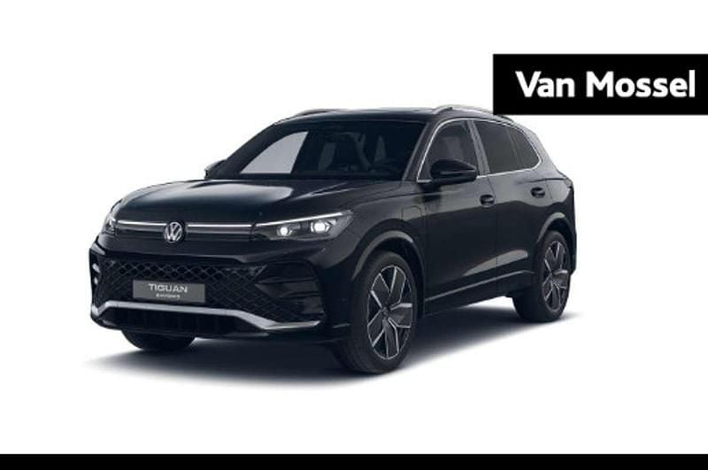 Zwart Nieuw 2025 VW Tiguan R-line Edition SUV | € 58.400 (Eerlijke prijs) - Afbeelding 1/4