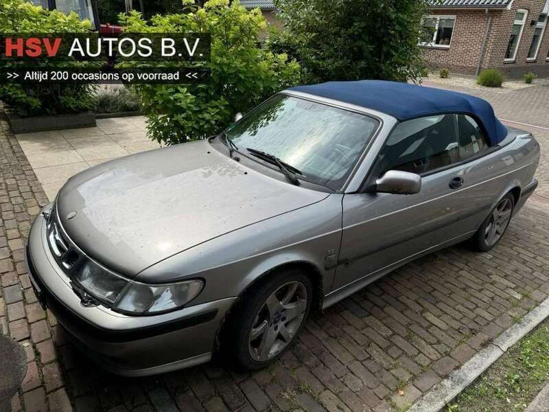 Grijs, metallic lak Gebruikt 2001 Saab 9-3 Cabriolet Cabriolet | € 2.250 - Afbeelding 1/3