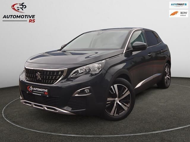 Grijs Gebruikt 2019 Peugeot 3008 Allure SUV | € 15.895 (Super prijs) - Afbeelding 1/4