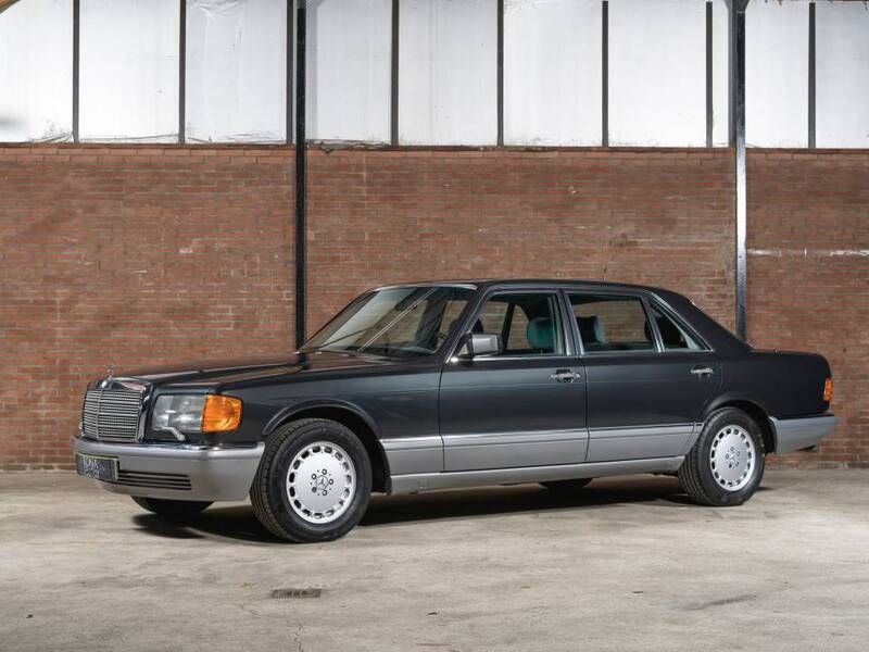 Occasion Mercedes 500 252 PK (185 kW) 1988 Zwartblauschwarz [199] Sedan