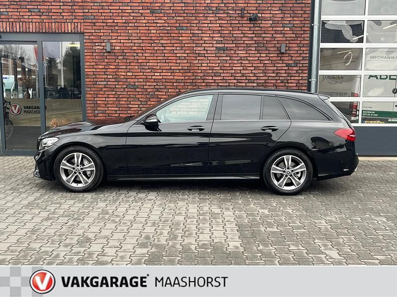 Occasion Mercedes C200 Business 184 PK (135 kW) 2019 Zwart Stationwagen