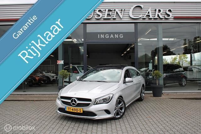 Grijs Gebruikt 2018 Mercedes CLA180 Shooting Brake Ambition Stationwagen | € 17.950 (Eerlijke prijs) - Afbeelding 1/4