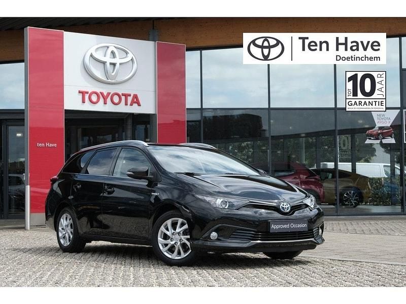 Zwart Gebruikt 2018 Toyota Auris Touring Sports Stationwagen | € 12.400 (Eerlijke prijs) - Afbeelding 1/4