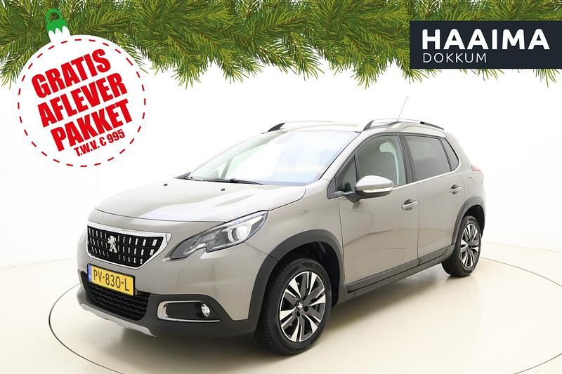 Grijs Gebruikt 2017 Peugeot 2008 Allure SUV | € 11.950 (Eerlijke prijs) - Afbeelding 1/4