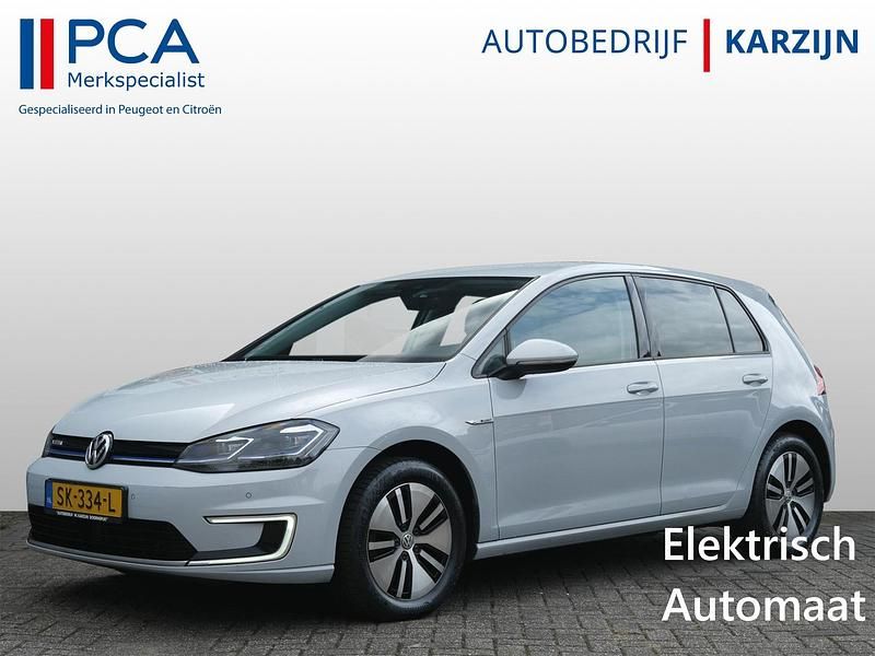 Wit Gebruikt 2018 VW e-Golf Hatchback | € 9.450 - Afbeelding 1/4