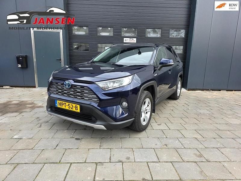 Blauw (metallic) Gebruikt 2021 Toyota RAV4 Hybrid Business Edition SUV | € 29.945 (Super prijs) - Afbeelding 1/4