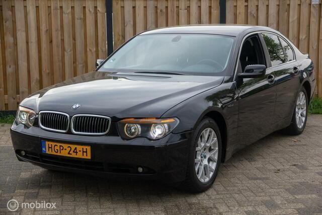 Zwart Gebruikt 2001 BMW 735 Sedan | € 5.995 - Afbeelding 1/4