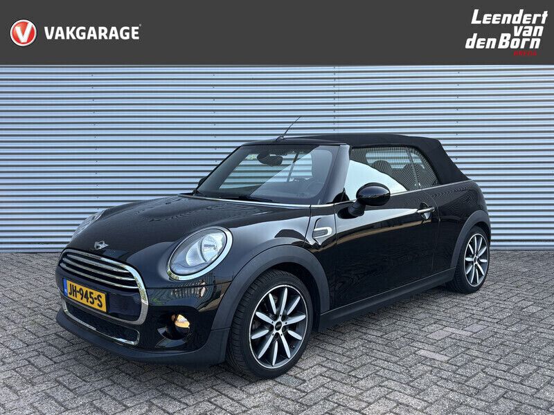 Zwart metallic Gebruikt 2016 Mini Cooper Cabriolet Business Cabriolet | € 18.495 (Iets duurder) - Afbeelding 1/4