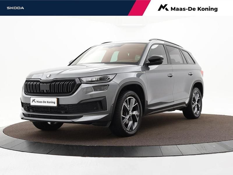 Grijs Occasion 2022 Skoda Kodiaq SportLine SUV | € 40.880 (Eerlijke prijs) - Afbeelding 1/4