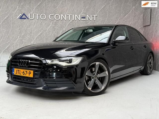 Zwart Occasion 2013 Audi A6 Proline Sedan | € 13.950 (Goede deal) - Afbeelding 1/4